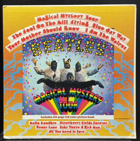 The Beatles - Magical Mystery Tour - VG- (lower grade) LP Record 1967 Capitol Stereo USA Vinyl - Psychedelic Rock / Pop Rock - Shuga Records