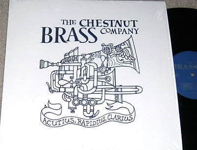 The Chestnut Brass Company – The Chestnut Brass Company - VG+ LP Record 1981 Private Press USA Viny - Jazz / Brass Band / Baroque