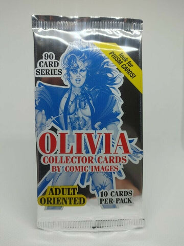 Sealed New (1) One Pack 1992 Olivia Collector Cards by Comic Images Adult Trading Cards
