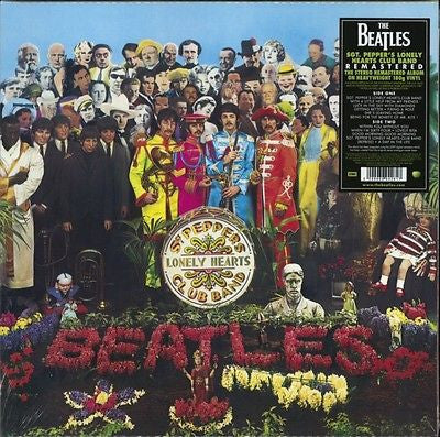 The Beatles - Sgt. Pepper's Lonely Hearts Club Band (1967)- New Lp Record 2012 USA 180 gram Stereo 2009 Digital Remaster from Original Tapes - Psychedelic Rock / Rock & Roll