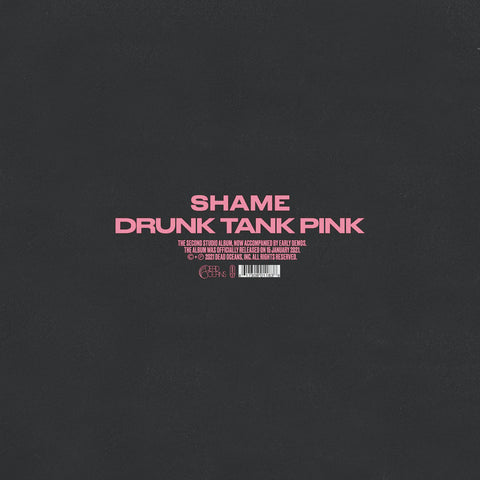 Shame – Drunk Tank Pink (Deluxe Edition) - New 2 LP Record 2021 Dead Oceans Crystal Clear Vinyl - Post-Punk