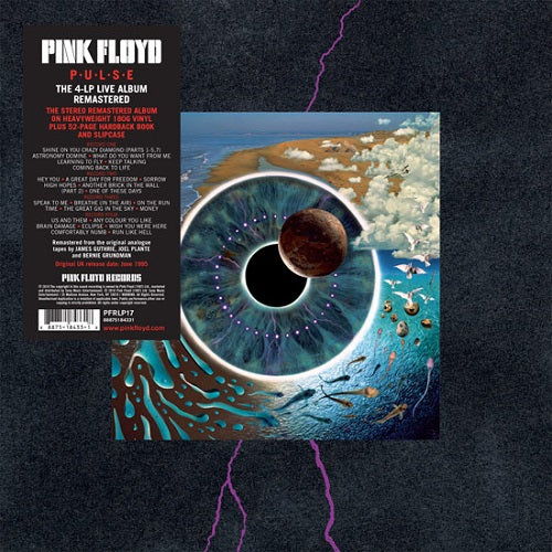 Pink Floyd - PULSE (1995) - New 4 LP Record Box Set 2018 LEGACY 180 gram Vinyl with 52 Page Book & Slipcase - Psychedelic Rock / Pop Rock - Shuga Records