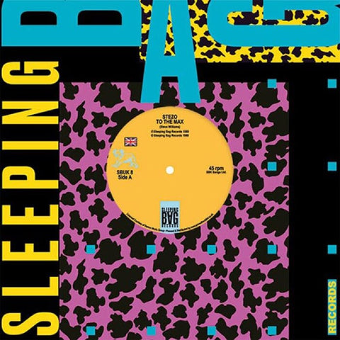 Stezo - To The Max / It's My Turn  (1989) - New 7" Single Record Store Day 2022 Sleeping Bag UK Vinyl - Hip Hop