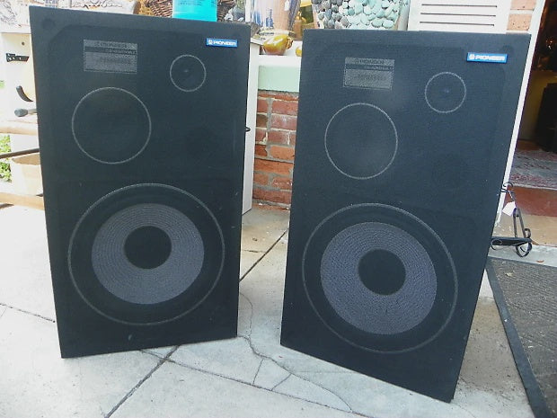 Vintage Pioneer CS-G301WA II Stereo Speaker Pair Set 3-Way Loudspeaker (1986-88) - Shuga Records