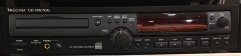 Tascam CD-RW700 - Professional Audio CD Recorder w/Original Box