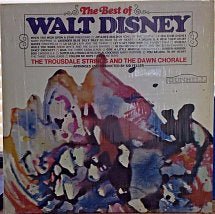 The Trousdale Strings And The Dawn Chorale – The Best Of Walt Disney - VG+ LP Record 1967 Dunhill USA Mono Vinyl - Jazz / Pop / Children's