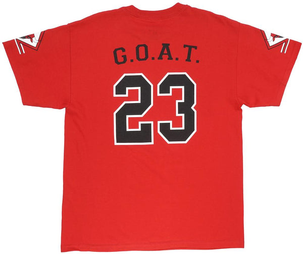 Authentic Classics - Men's Red Chicago 'Bully' G.O.A.T. 23 T-Shirt