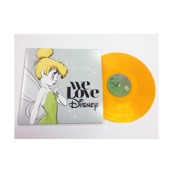 Various Artists - We Love Disney - New Vinyl 2015 Verve Records Deluxe Gatefold 2-LP on Gold Vinyl w/ Bonus Tracks! - Pop / Soundtrack