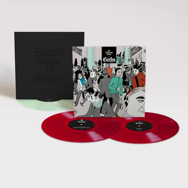 The Mountain Goats - Goths - New Vinyl 2017 Merge Records Indie Exclusive 2-LP 'Vampire Red' Vinyl w/ Bonus 12" + Download - Indie Rock / Indie Folk - Shuga Records