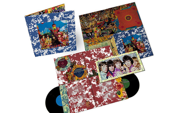 The Rolling Stones - Their Satanic Majesties Request - New Vinyl Record 2017 ABKCO '50th Anniversary' Special Audiophile 180Gram 2-LP Edition with Mono and Stereo Mixes, 20-Page Book, and Lenticular Cover (Hand-numbered!)- Psych / Rock - Shuga Records