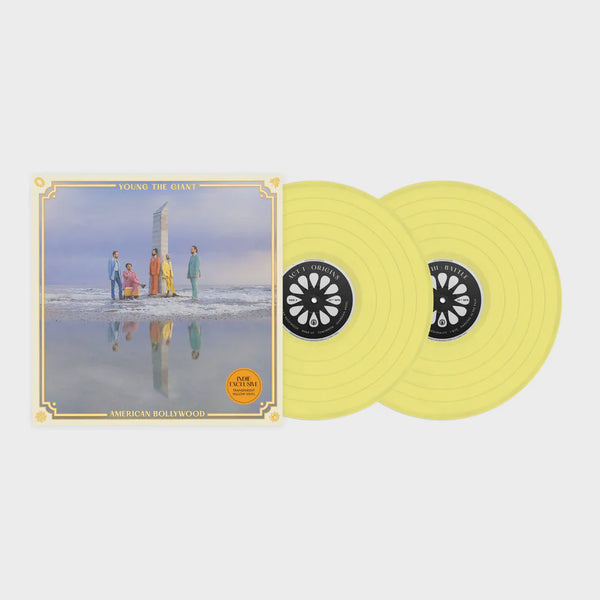 Young The Giant - American Bollywood - New 2 LP Record 2023 Awal Jungle Youth Indie Exclusive Yellow Vinyl - Alternative Rock / Indie Rock - Shuga Records