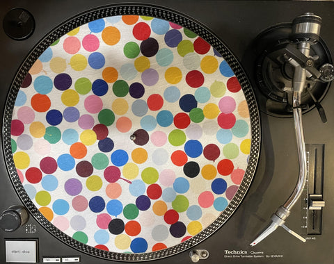 Limited Edition Vinyl Record Slipmat - Dots - Slip Mat