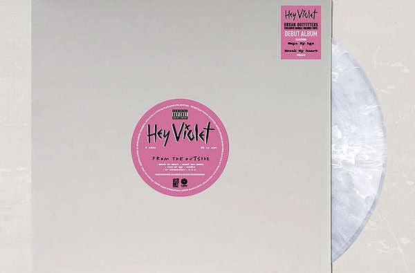 Hey Violet - From The Outside - New VInyl 2017 Capitol Records Limited Edition 'Clear w/ White' Colored Vinyl Pressing - Electro-Pop