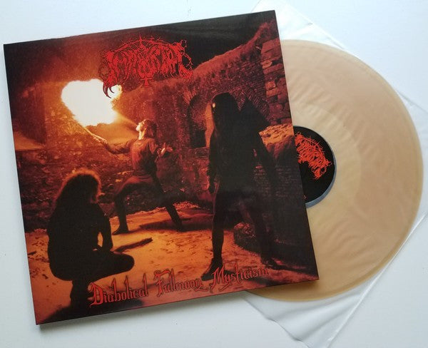 Immortal ‎– Diabolical Fullmoon Mysticism (1992) - New Vinyl Record 2017 Osmose Productions Limited Edition Gatefold 180Gram Reissue on 'Beer Colored' Vinyl - Black Metal