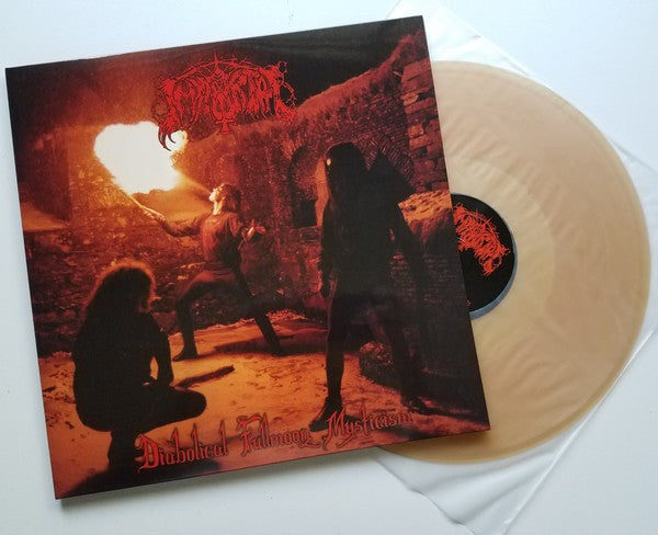 Immortal ‎– Diabolical Fullmoon Mysticism (1992) - New Vinyl Record 2017 Osmose Productions Limited Edition Gatefold 180Gram Reissue on 'Beer Colored' Vinyl - Black Metal - Shuga Records