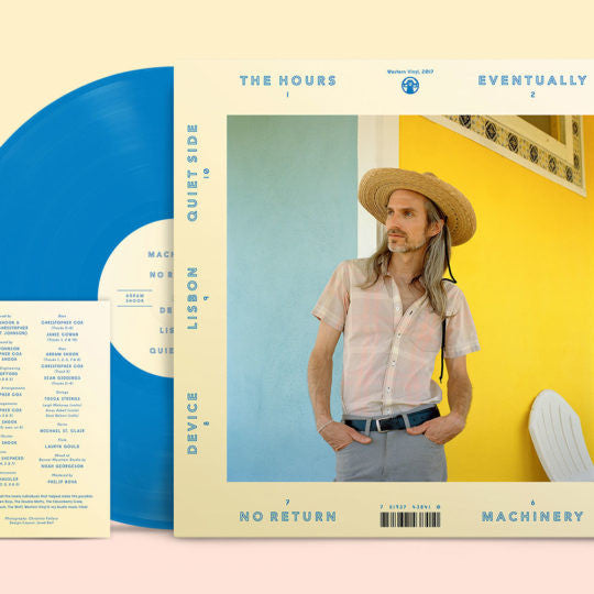 Abram Shook - Love at Low Speed - New Vinyl Record 2017 Western Limited edition 'Paradise Blue' Vinyl with Download - Indie Rock - Shuga Records