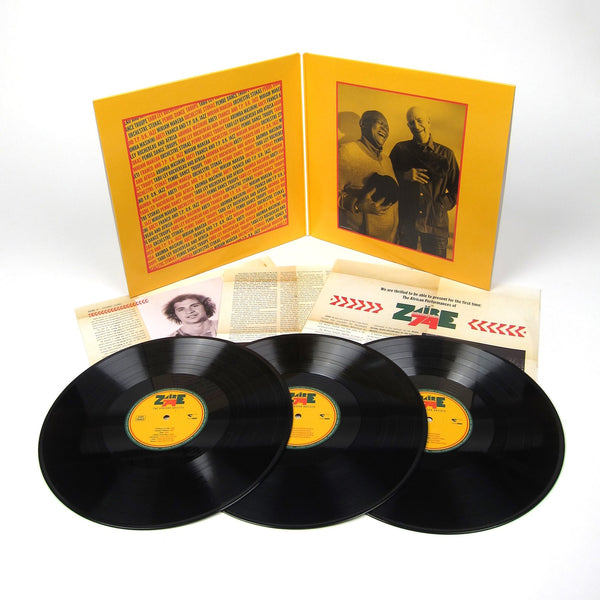 Various Artists - Zaire 74: The African Artists - New Vinyl 2017 Wrasse 180Gram 3-LP with Tri-fold Sleeve - African / Rumba / Soukous - Shuga Records